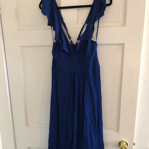 Anthropologie Larke Belle Maxi Ruffle Dress - Picture 5 of 8